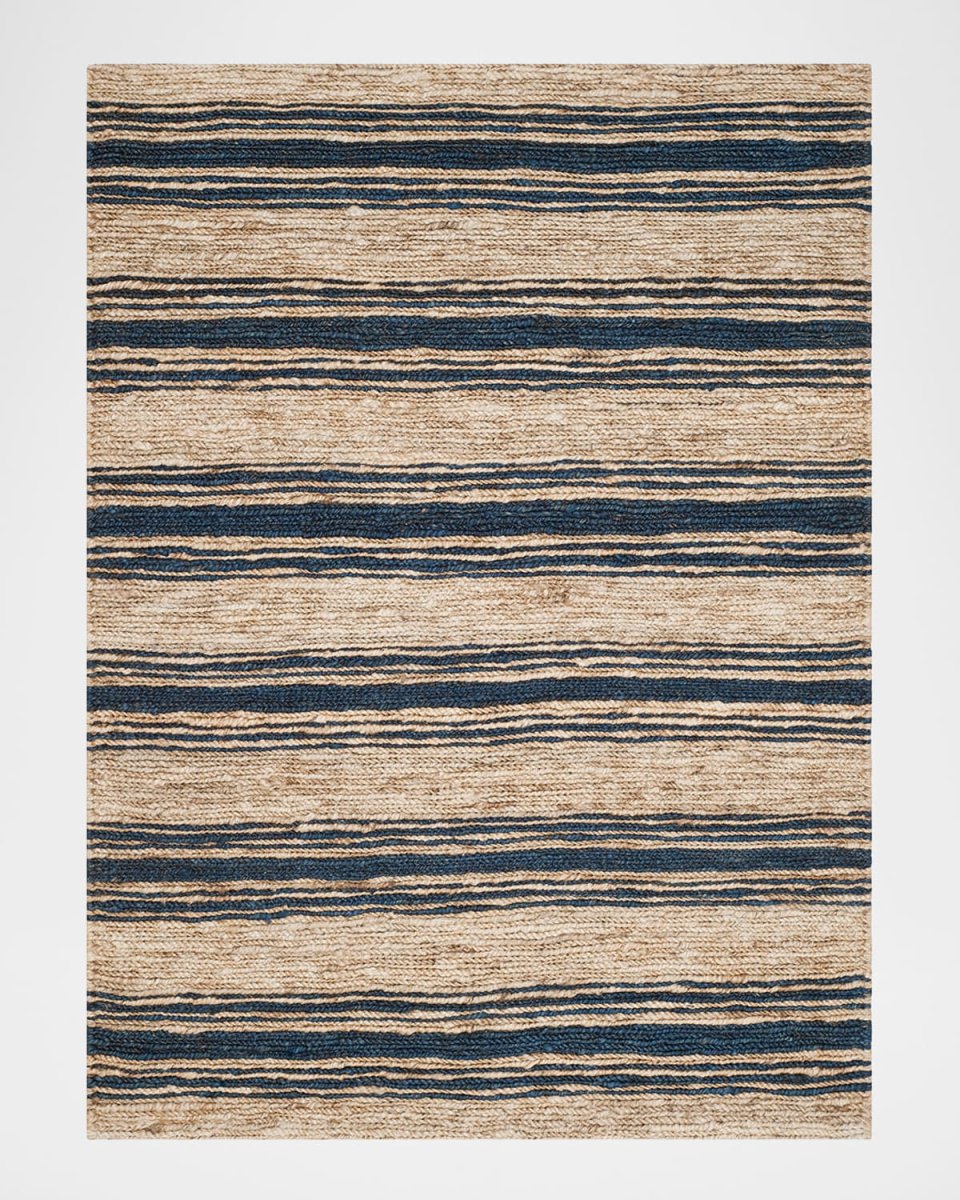 Cliff Stripe Hand-Knotted Rug, 4' x 6'